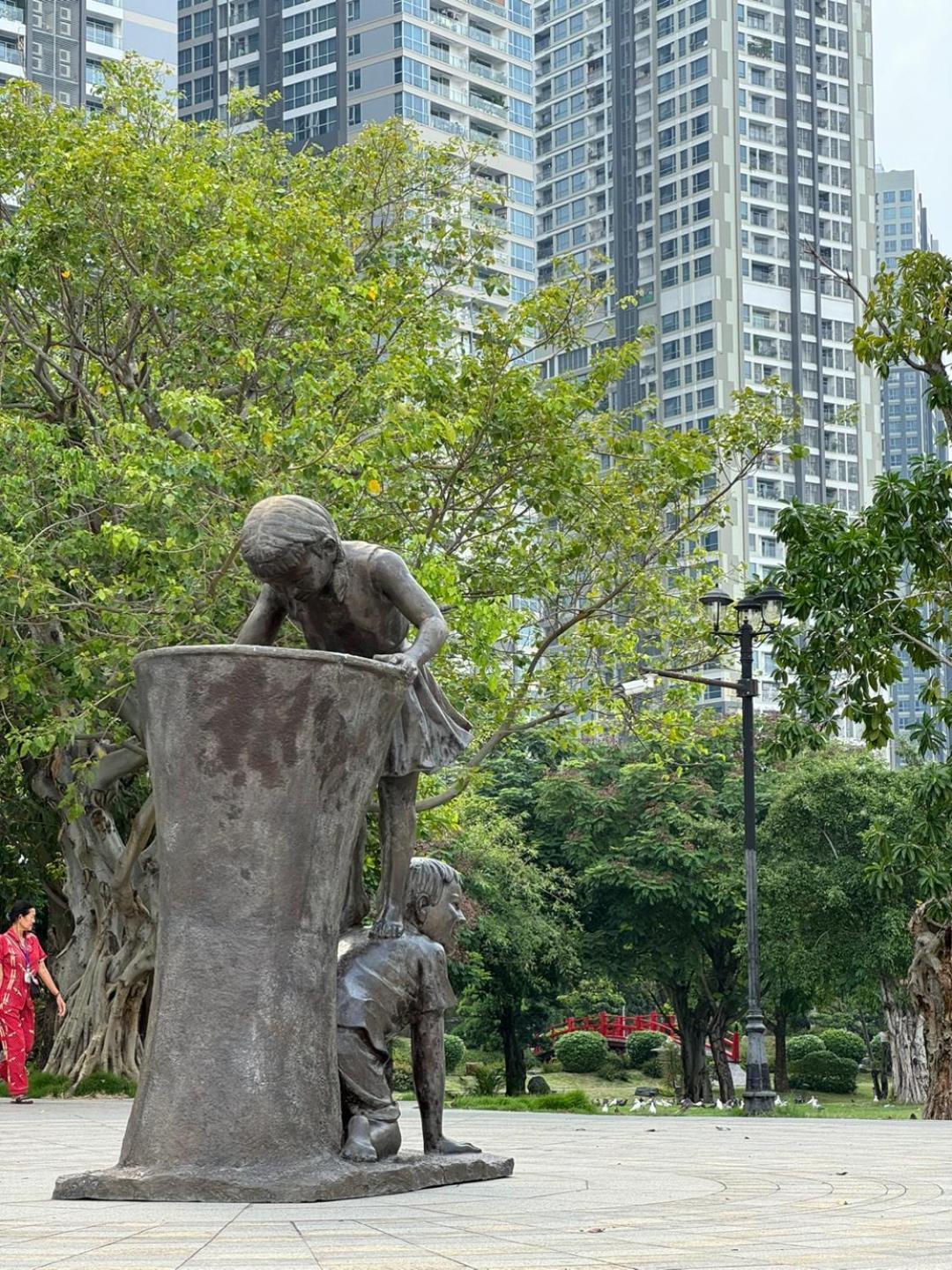 Vinhome Central Park 7 With Balcony Ho-Chi-Minh-Stadt Exterior foto